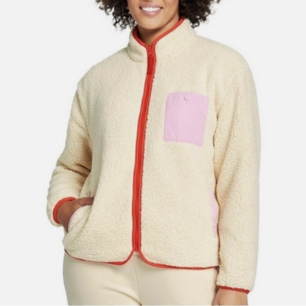 Lego Cream and Red Puffer Jacket - Picture 10 of 11